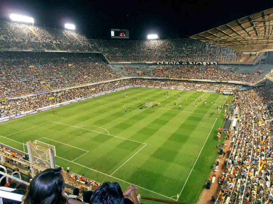 La mayor apuesta de fútbol de la historia; sucedió en un partido del Valencia y fue de casi un millón de euros