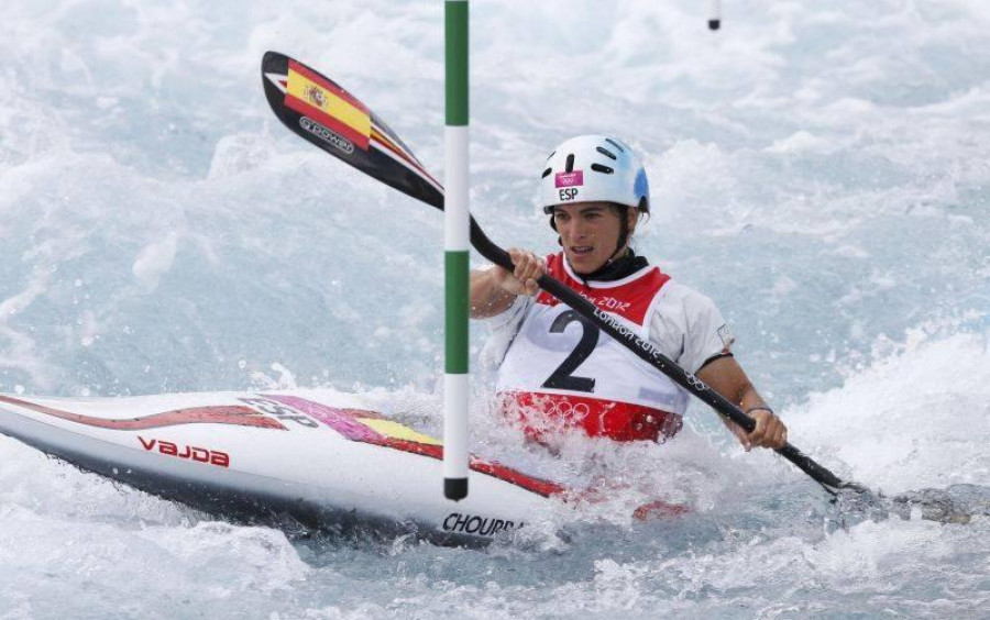 Maialen Chourraut y David Llorente caen en las semifinales de kayak cross