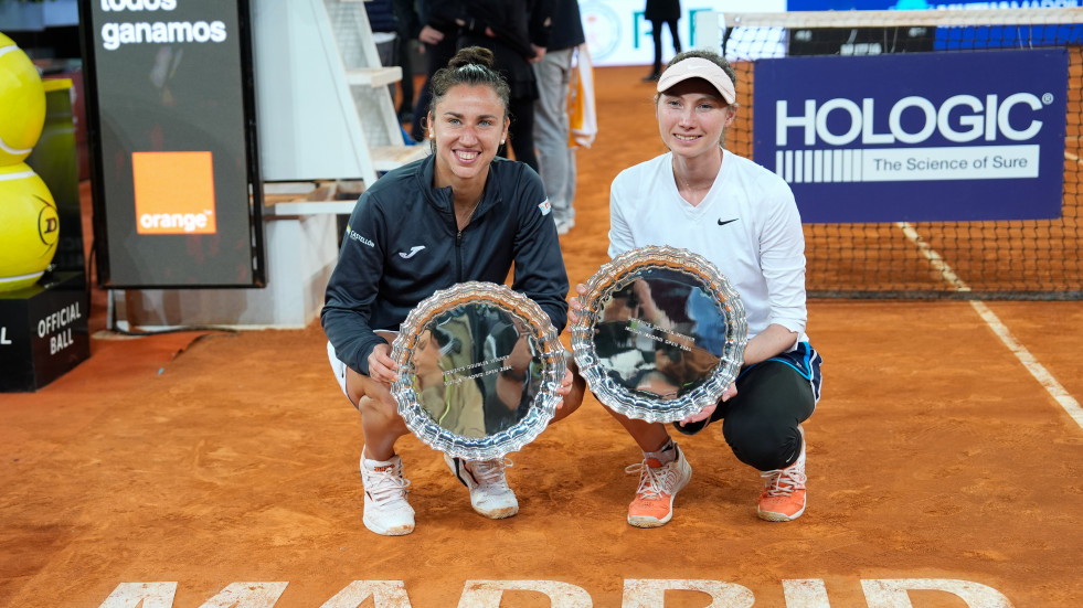 Sara Sorribes y Cristina Bucsa ganan el dobles femenino
